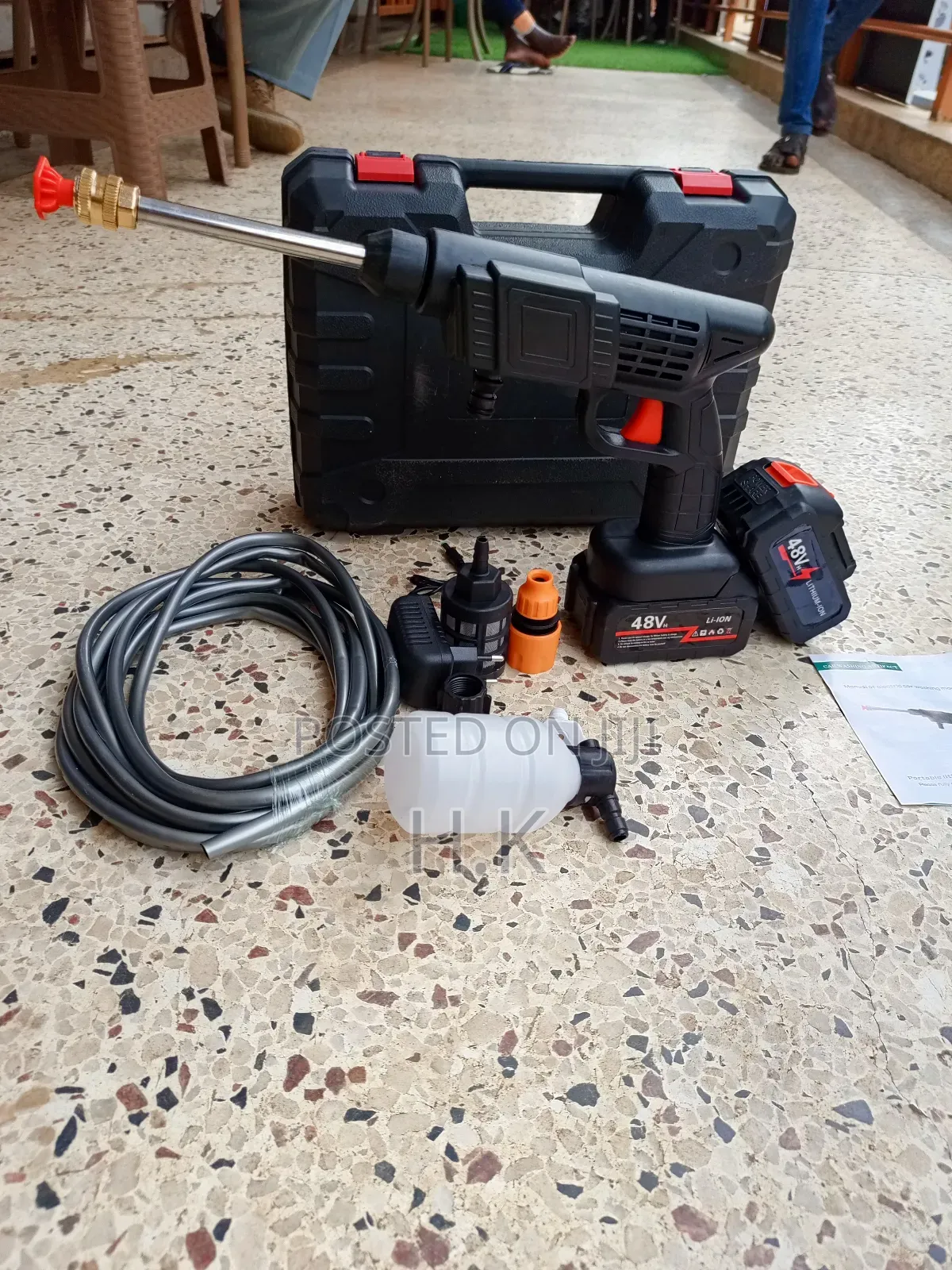 Cordless Portable Pressure Washer