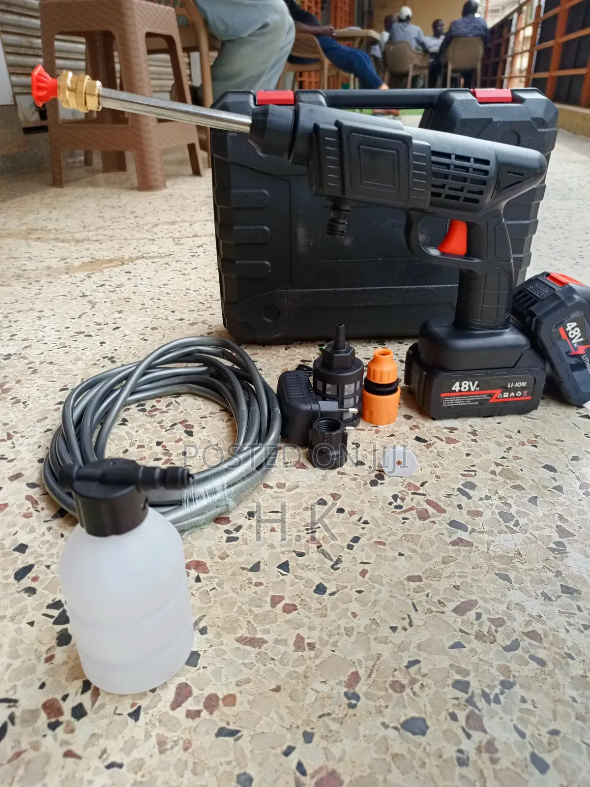 Cordless Portable Pressure Washer