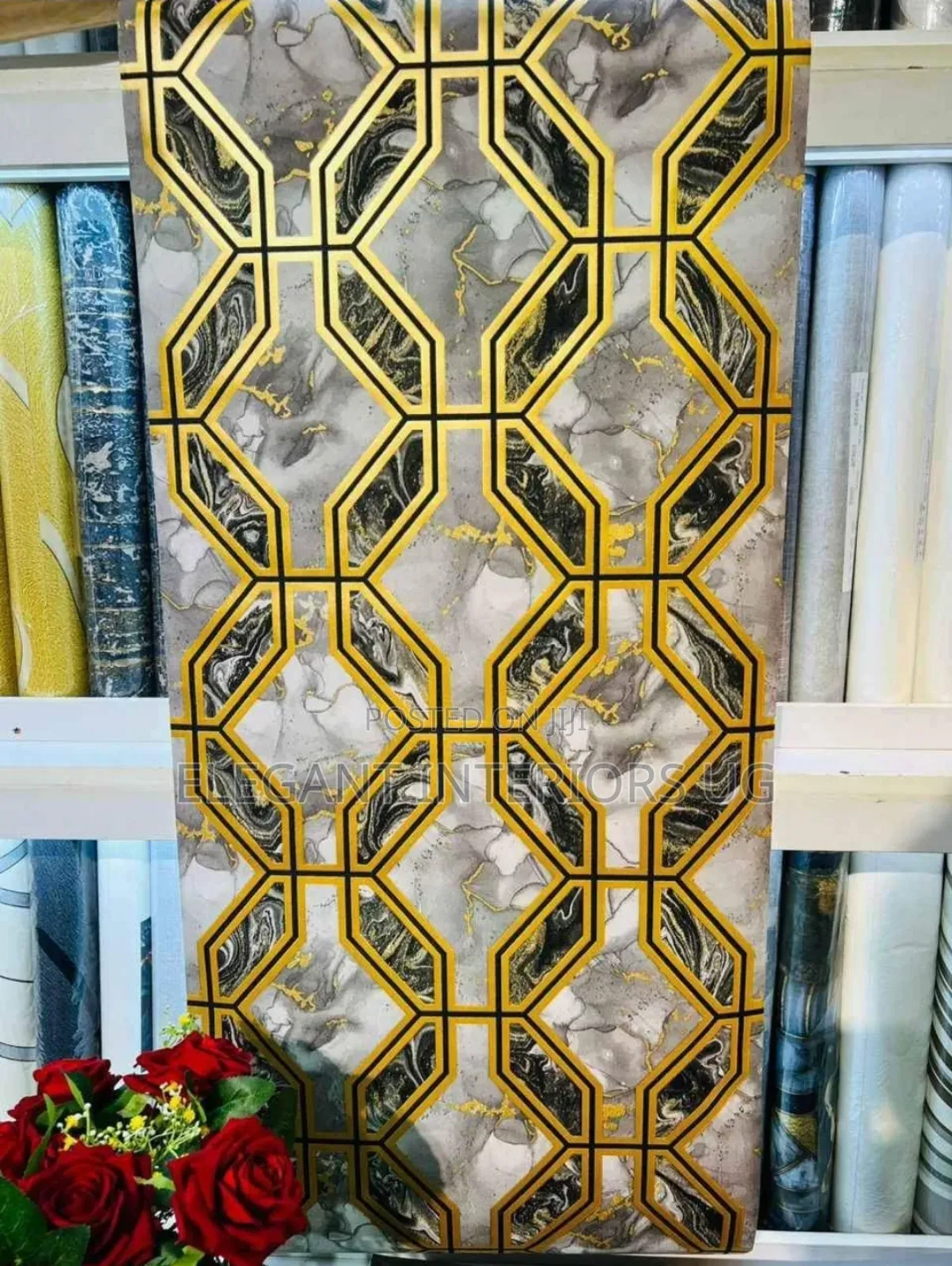 Elegant Wallpapers Available for Home and Saloon Use as Decoration