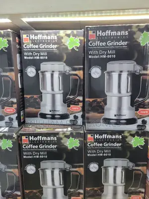 Hoffmans Hm-8010 Stainless Steel Electric Coffee Grinder