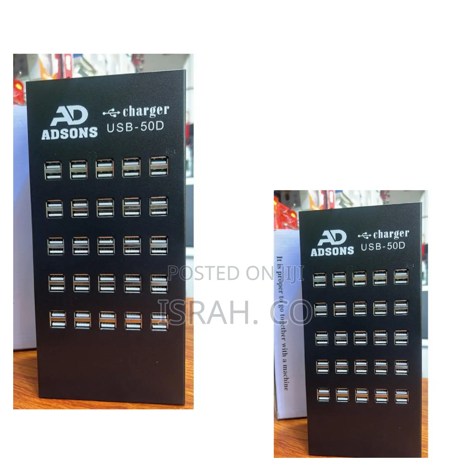 Usb Charger, Adson 50 Port Portable Usb Charging Station