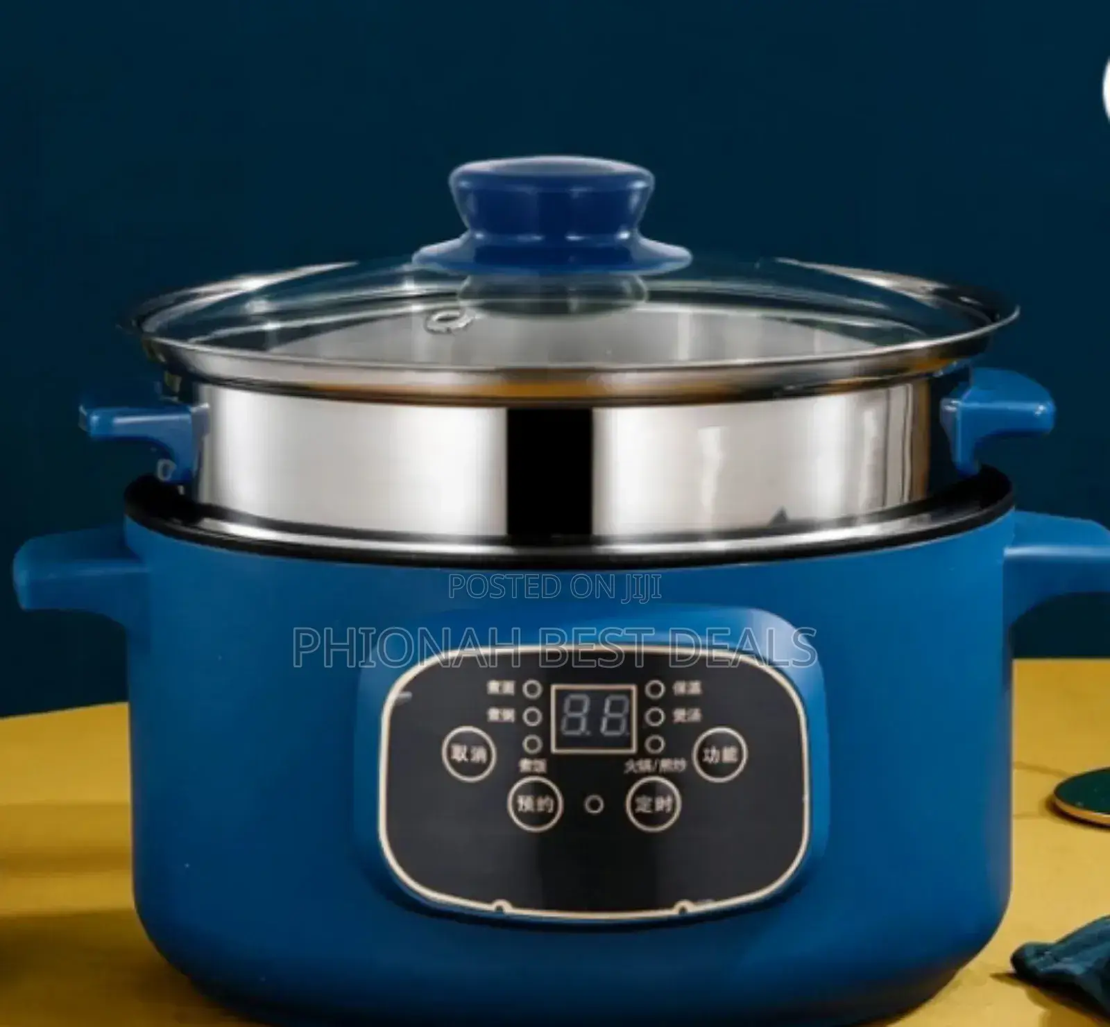 Multifunctional Smart Control Electric Skillet Cooker Pot