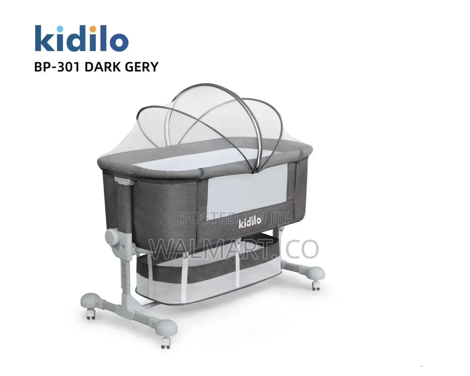 Kidilo 301 Grey Baby Bassinet
