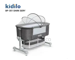 Kidilo 301 Grey Baby Bassinet