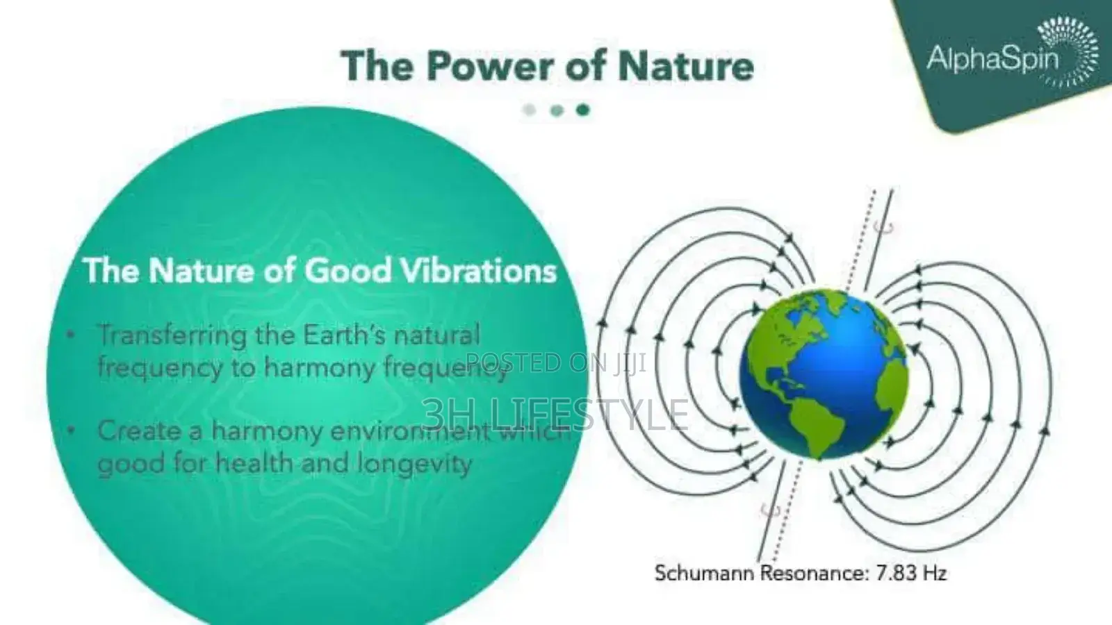 Alpha Spin Quantum Energy. Protect Your Natural Energy