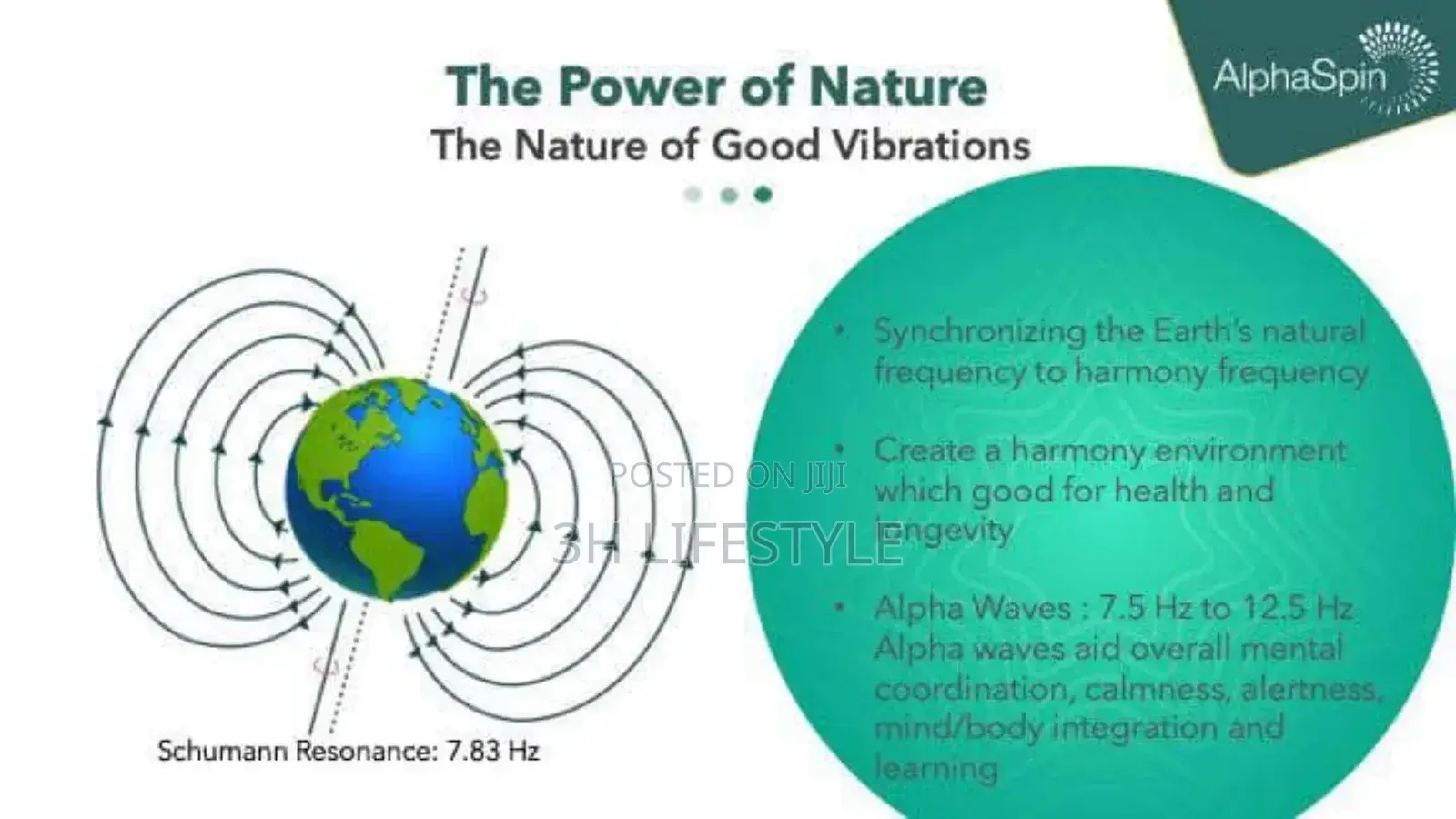 Alpha Spin Quantum Energy. Protect Your Natural Energy