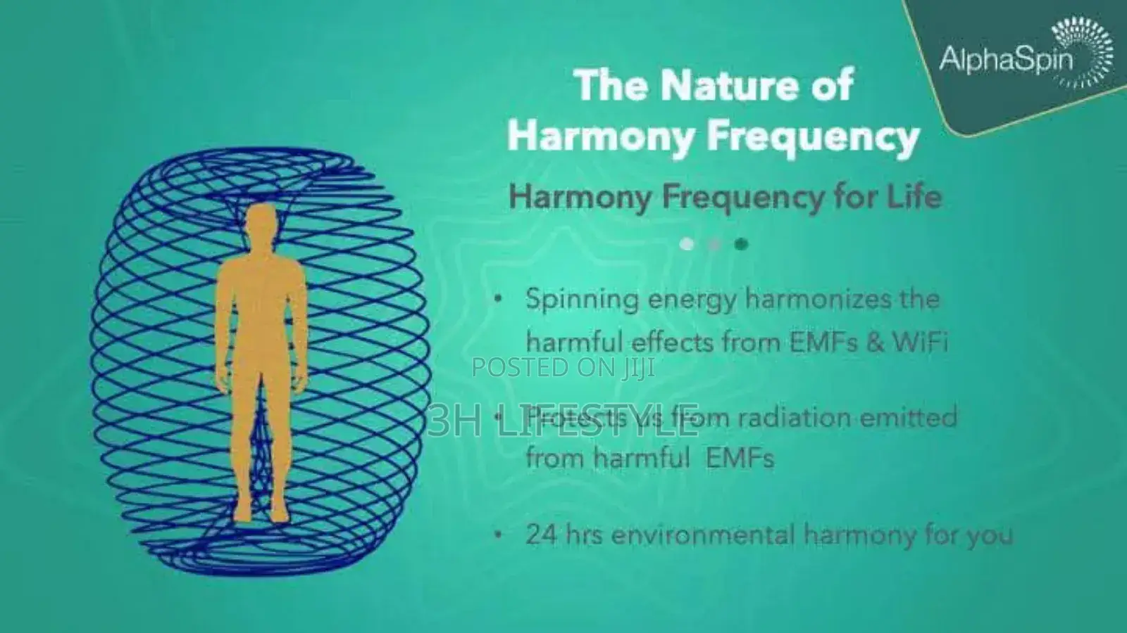 Alpha Spin Quantum Energy. Protect Your Natural Energy