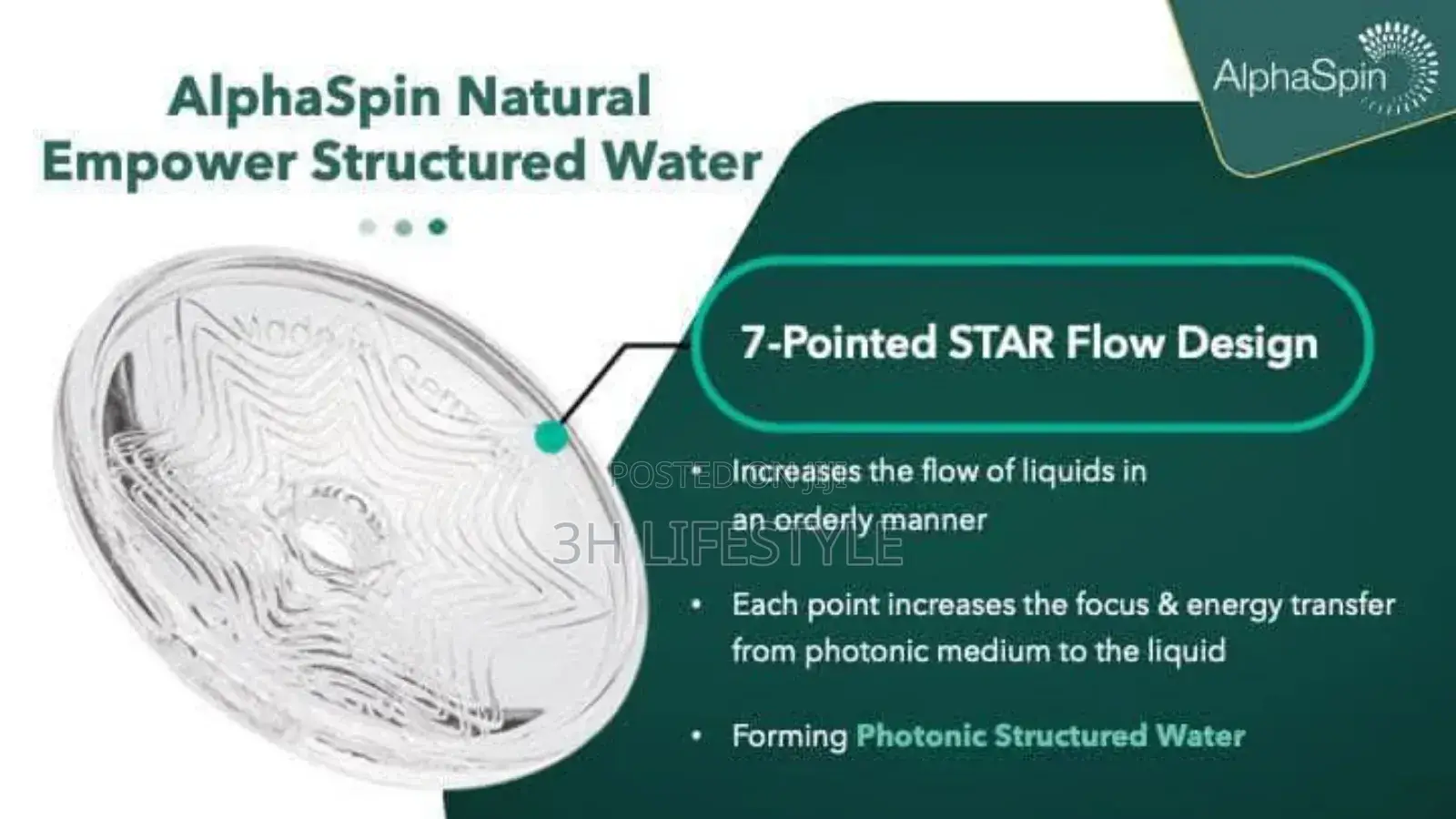Alpha Spin Quantum Energy. Protect Your Natural Energy