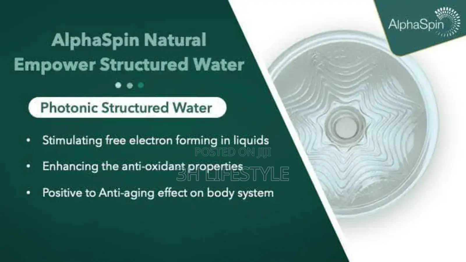 Alpha Spin Quantum Energy. Protect Your Natural Energy
