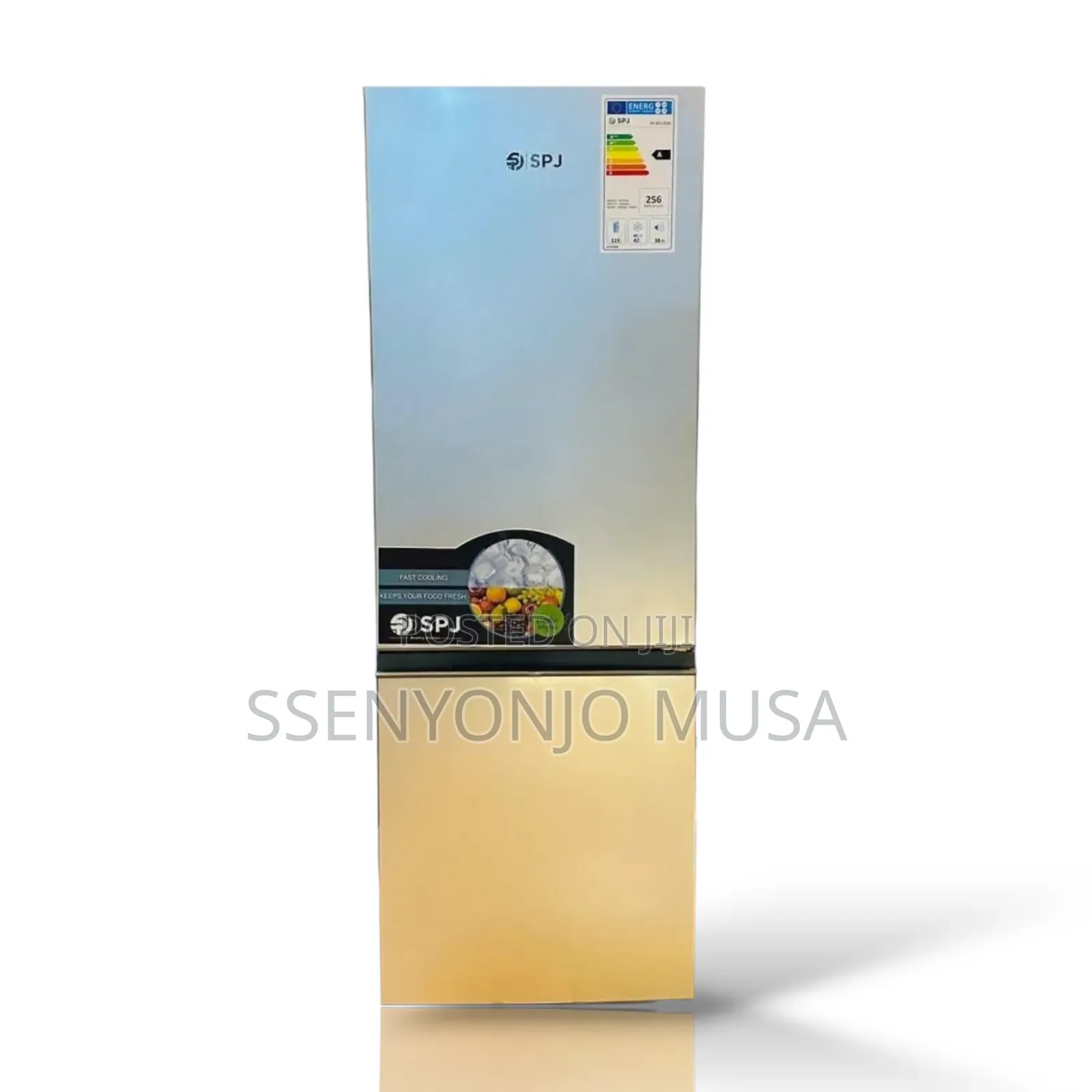 SPJ Fridge 220 Litres Combo Double Door Bottom Freezer