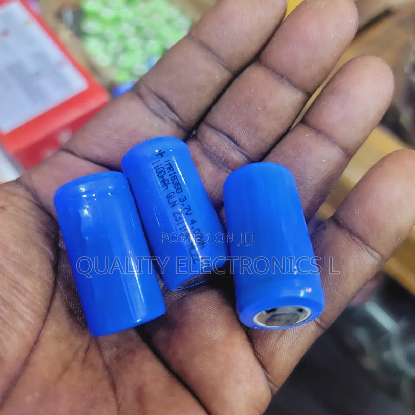 18350 3.7v Rechargeable Batteries 1100mah