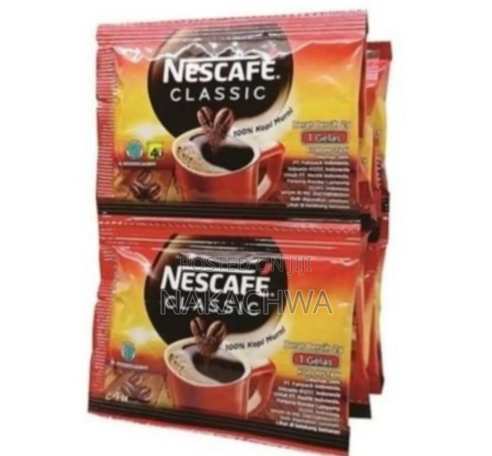 60 Packs of Nescafe Coffee Sachets