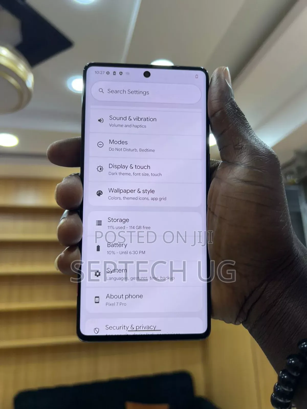 New Google Pixel 7 Pro 128 GB Black
