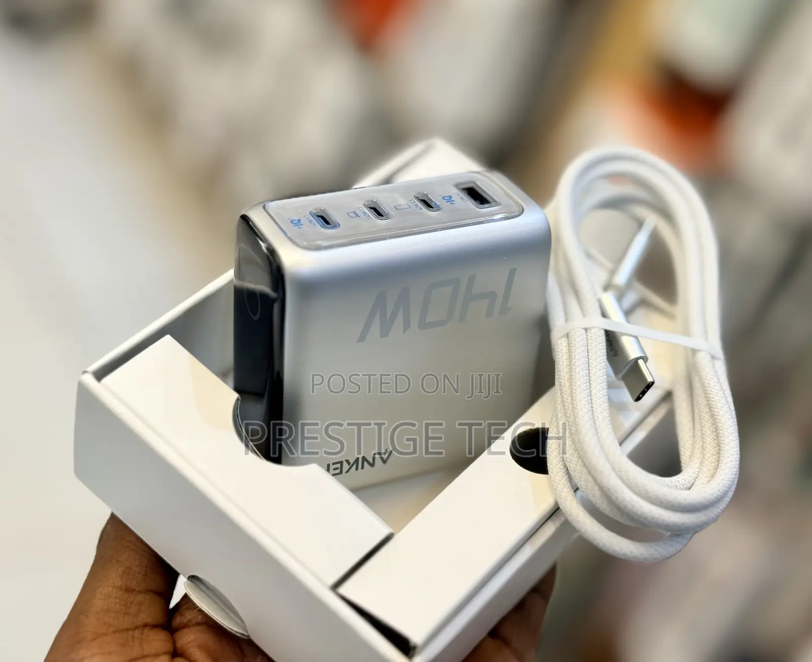 Anker Zolo 140w Adapter 4 Port Pd3.1 With Type C Cable & Power Display
