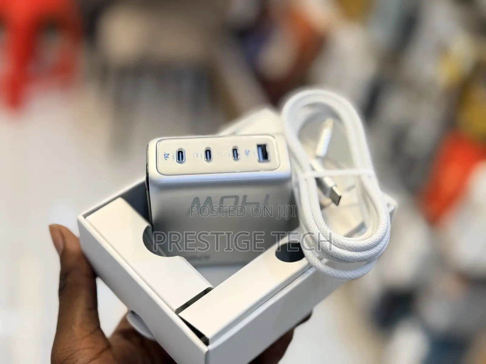 Anker Zolo 140w Adapter 4 Port Pd3.1 With Type C Cable & Power Display