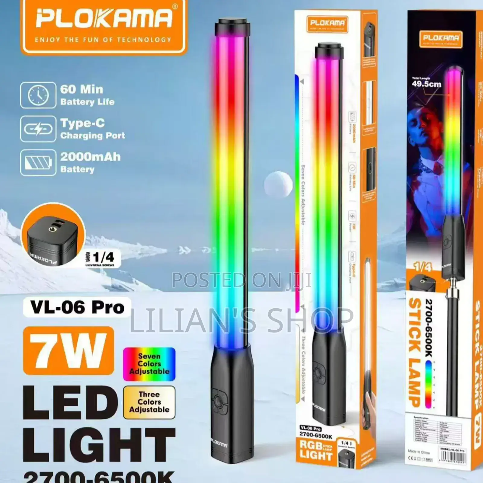 Plokama Vl-06 Pro RGB Stick Lamp