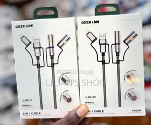 Green Lion 6 in 1 Cable Pd60w