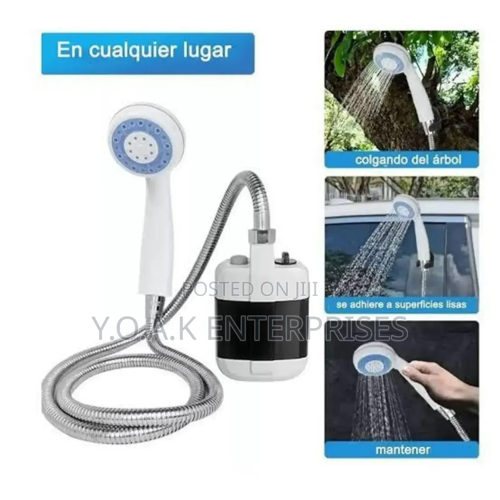 Rechargeable and Portable Outdoor Shower