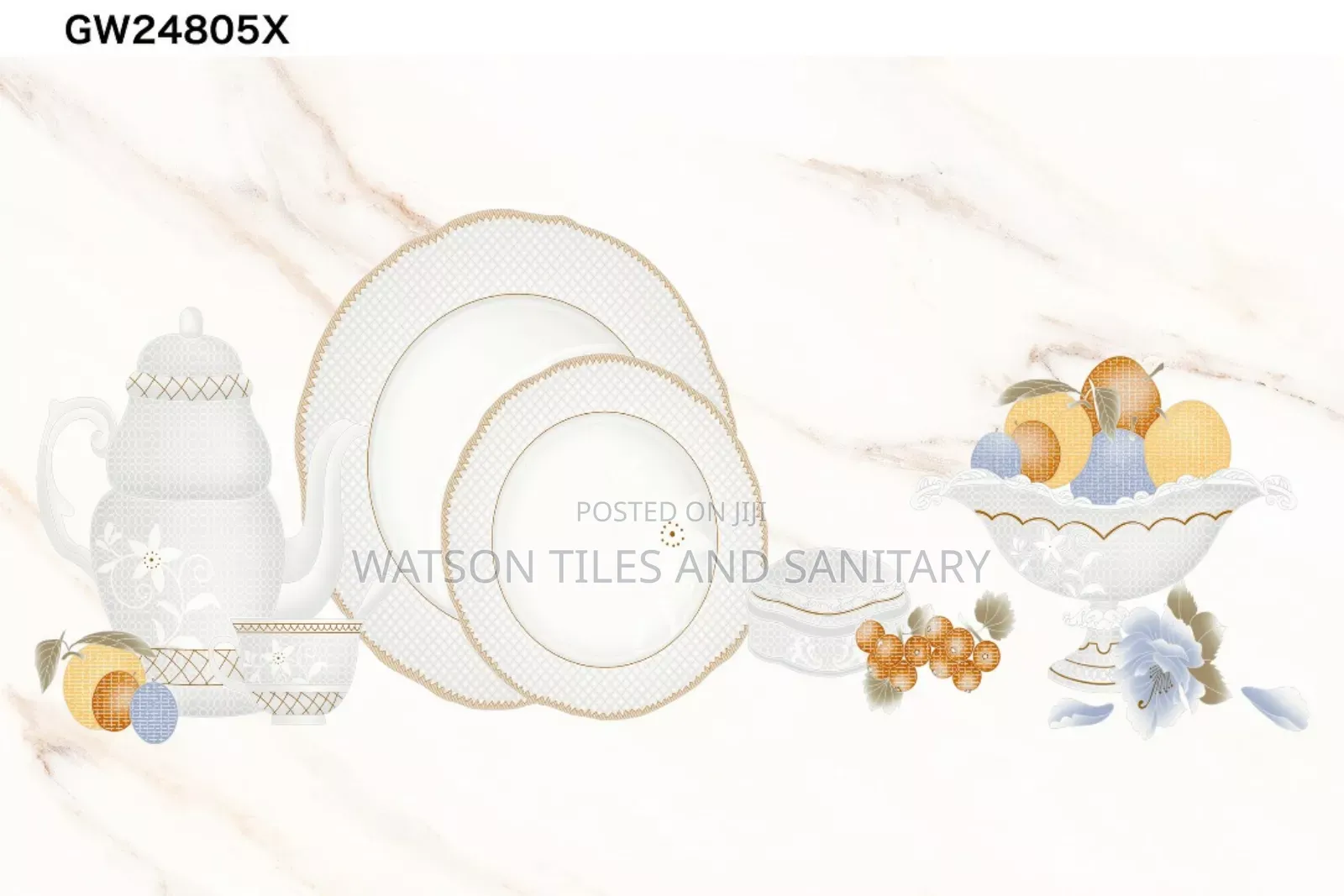 Floor Tiles, Wall Tiles, And Skirtings