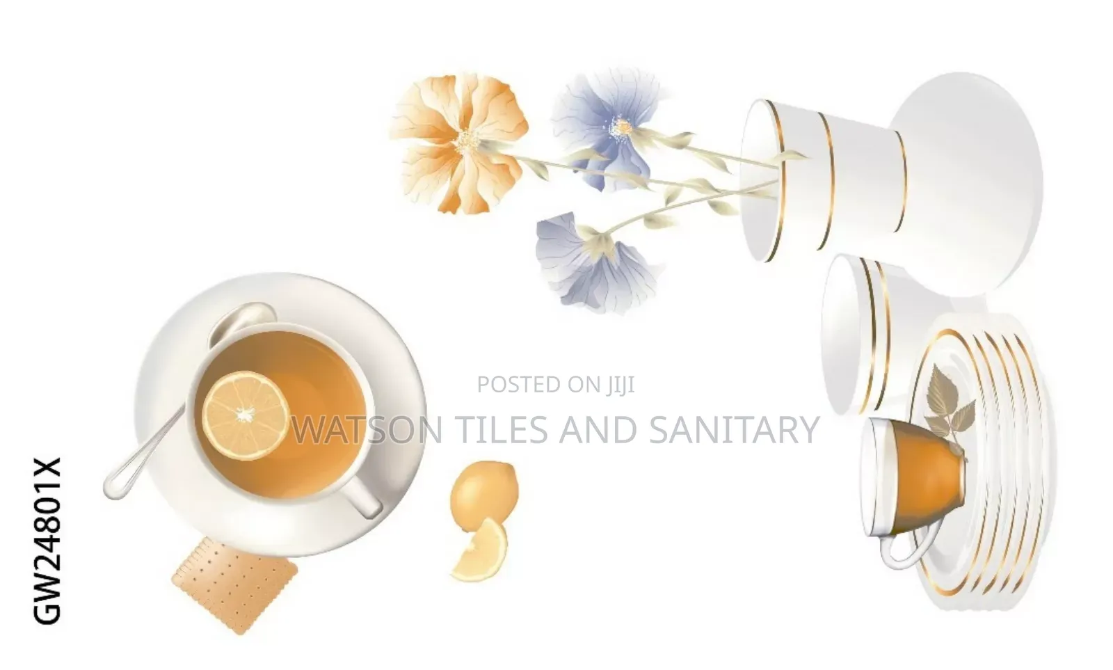 Floor Tiles, Wall Tiles, And Skirtings