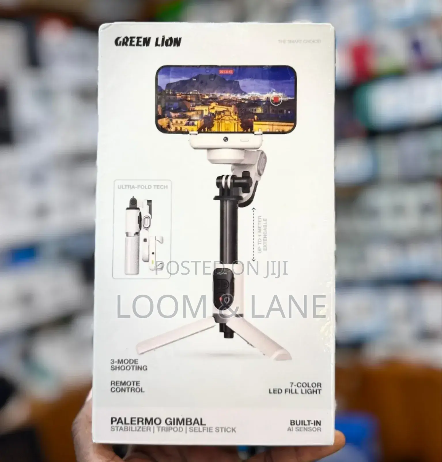 Green Lion Palermo Gimbal,Stabilizer, Tripod and Selfie Stick