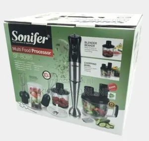 10-in-1 Sonifer Multifunctional Blender With Mixer, Chopper, and Whisk