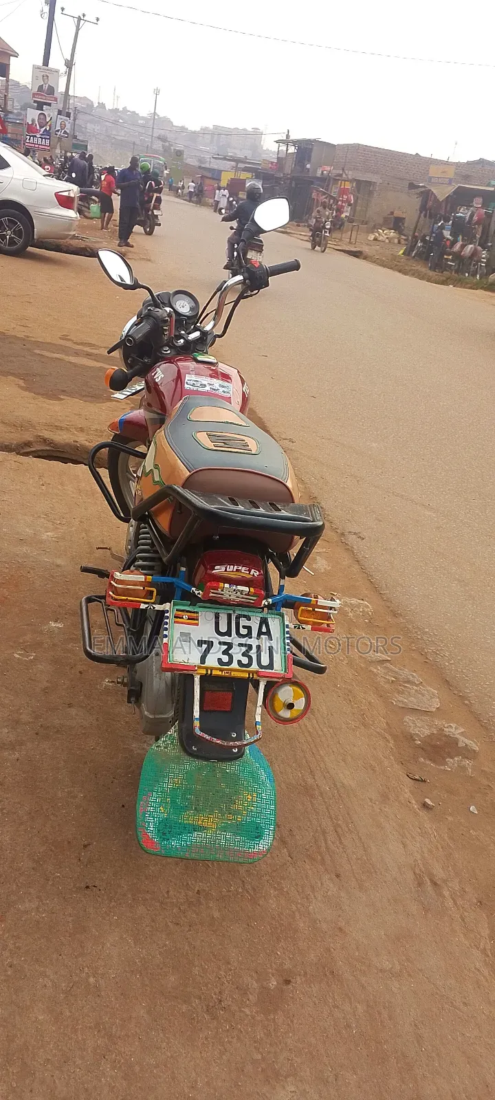 TVS HLX 125 2024 Red