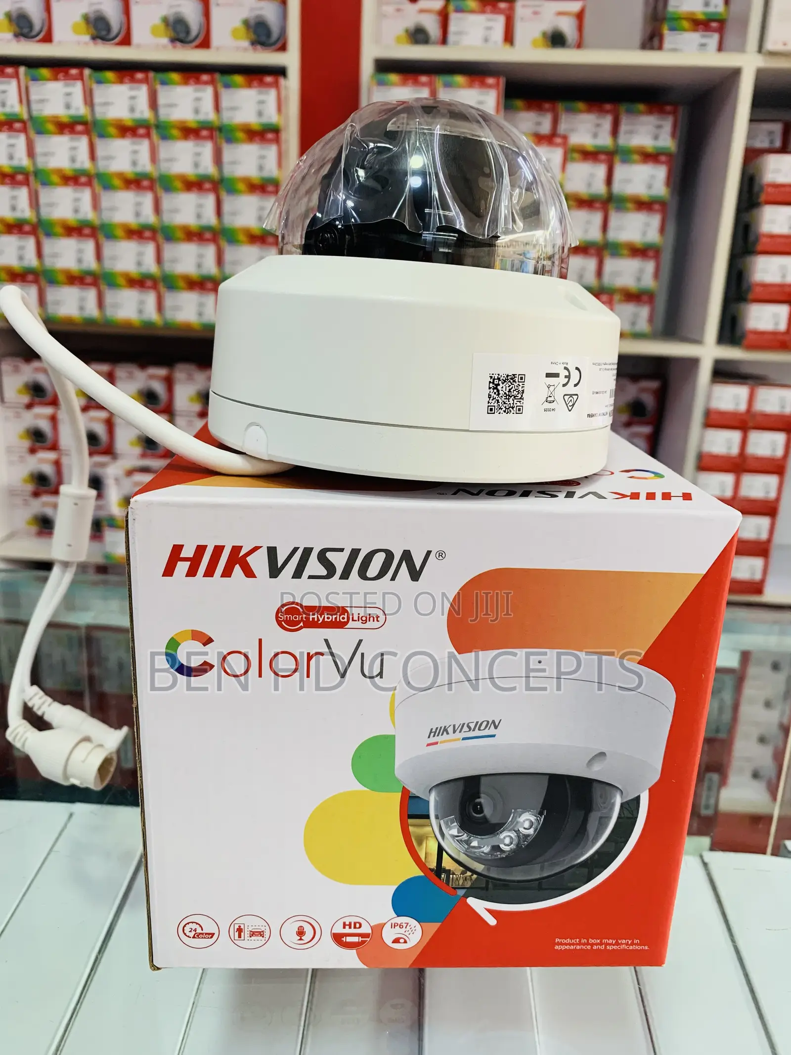 CCTV Camera Ip 4mp Colorvu Turret