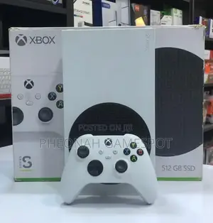 The Microsoft Xbox Series S. Sleek Small: Our Smallest Xbox Ever.