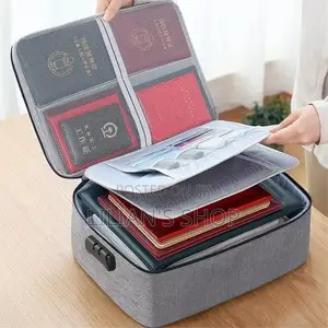 Multi-Layer Document Organizer Bag
