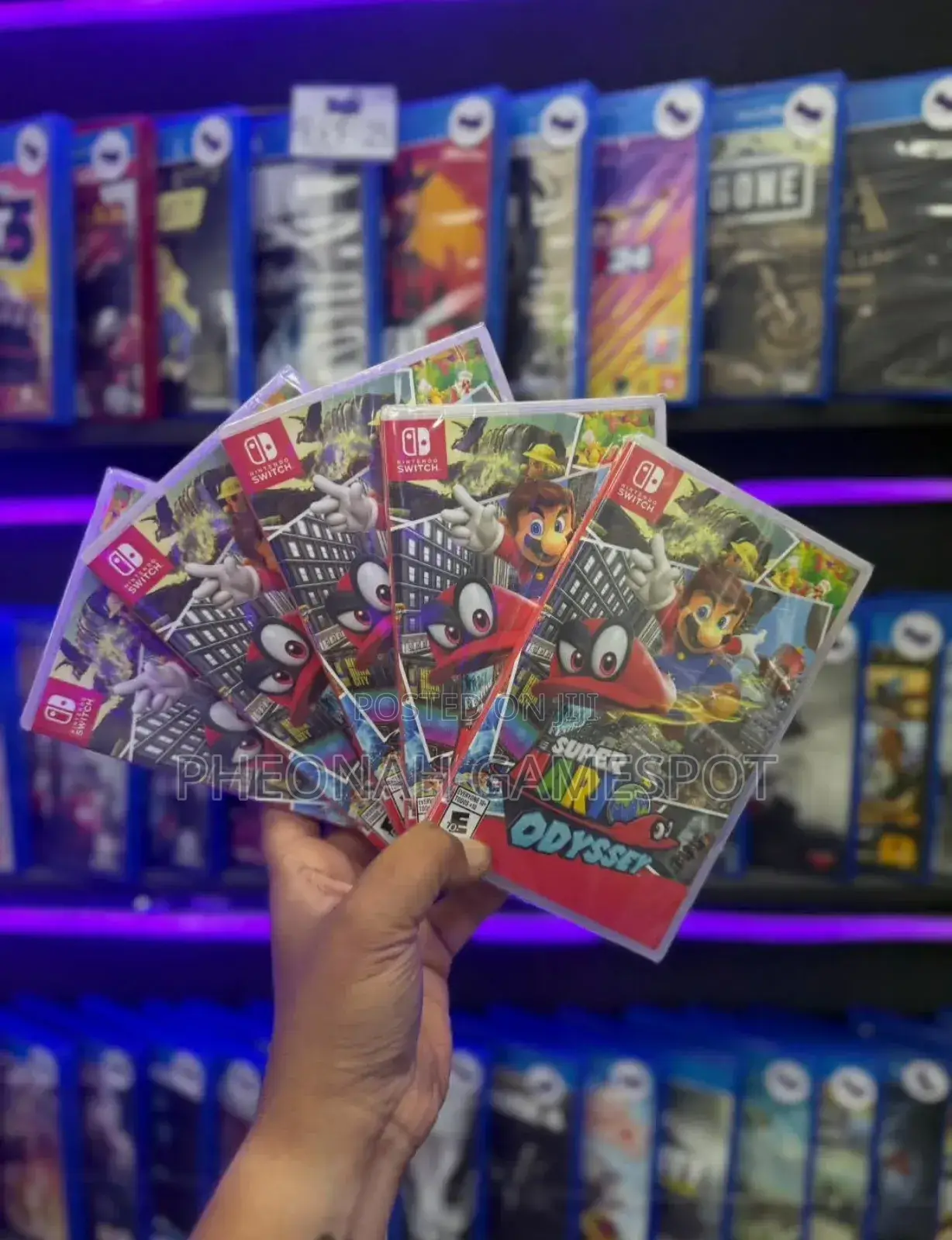 Super Mario Odyssey Game for Nintendo Switch
