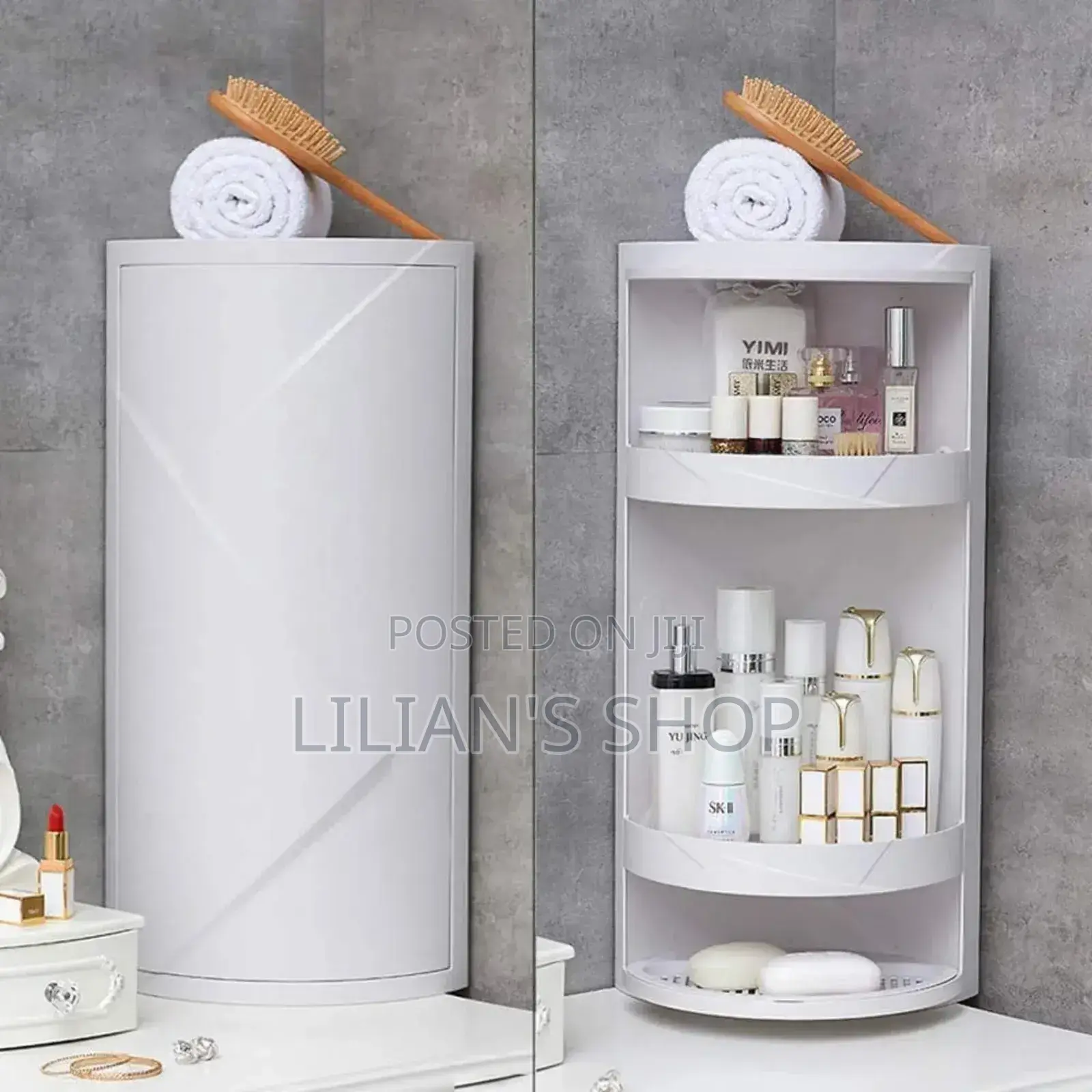 Bathroom Corner Shelves Storage Rack Organize