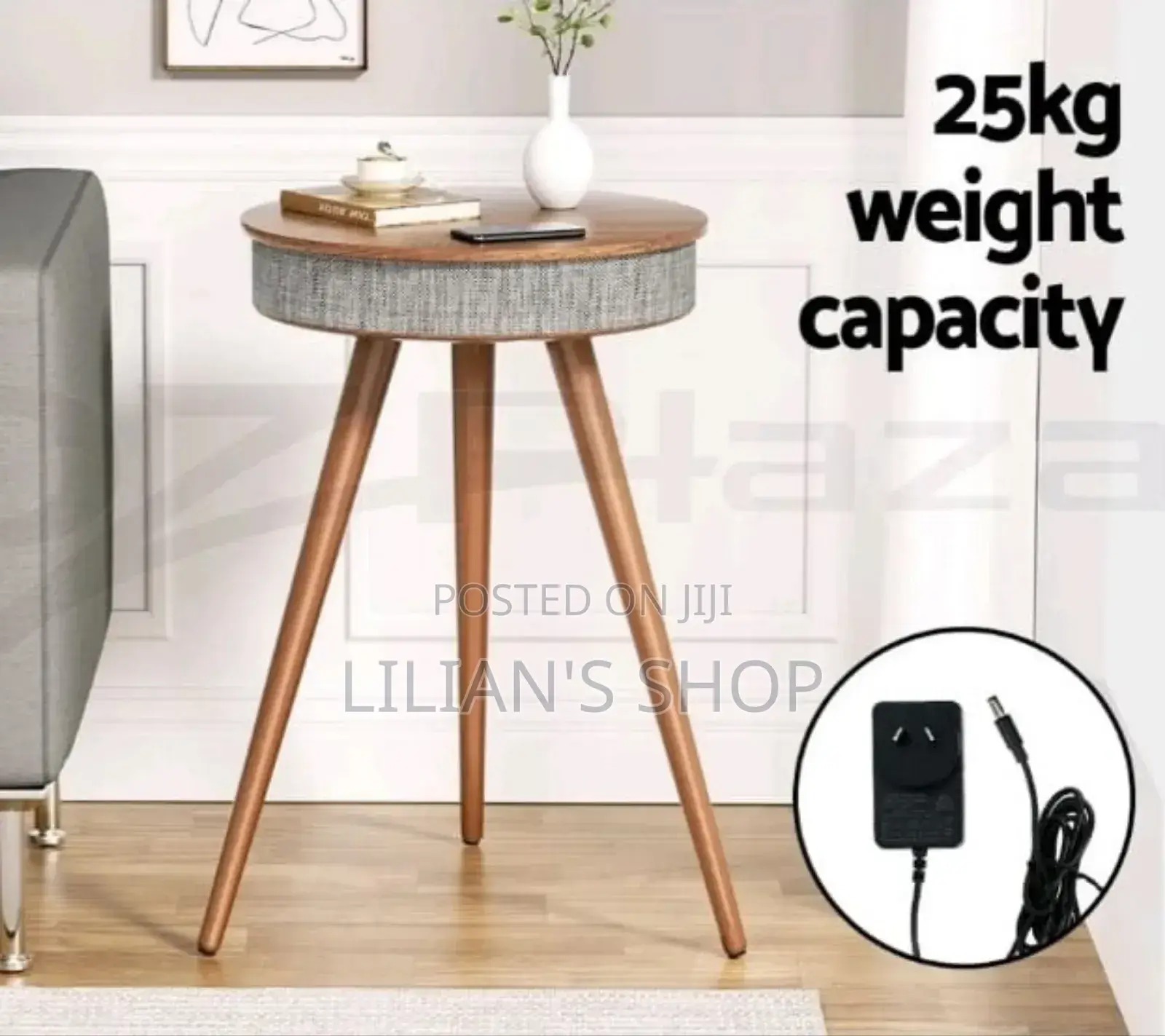 Smart Bluetooth Speaker Portable Coffee Table With Wireless Charging