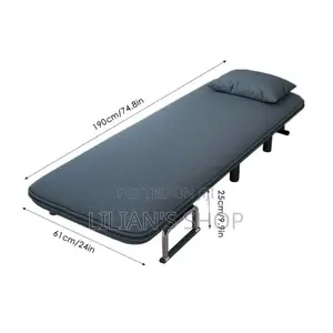 Convertible Sofa Bed, Foldable Sofa Chair With Armrest