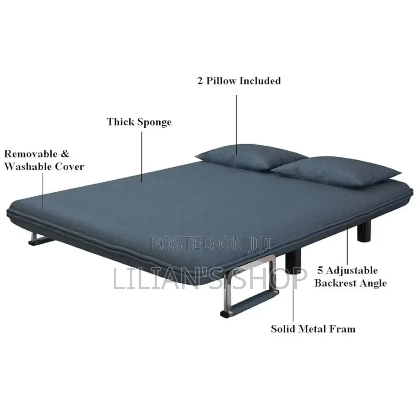 High Quality Collapsible Chair Sofa Bed