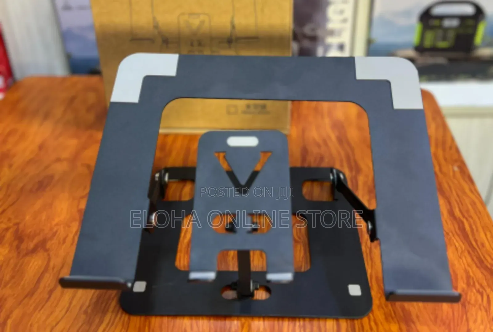 2in1 Laptop Stand With Phone Holder