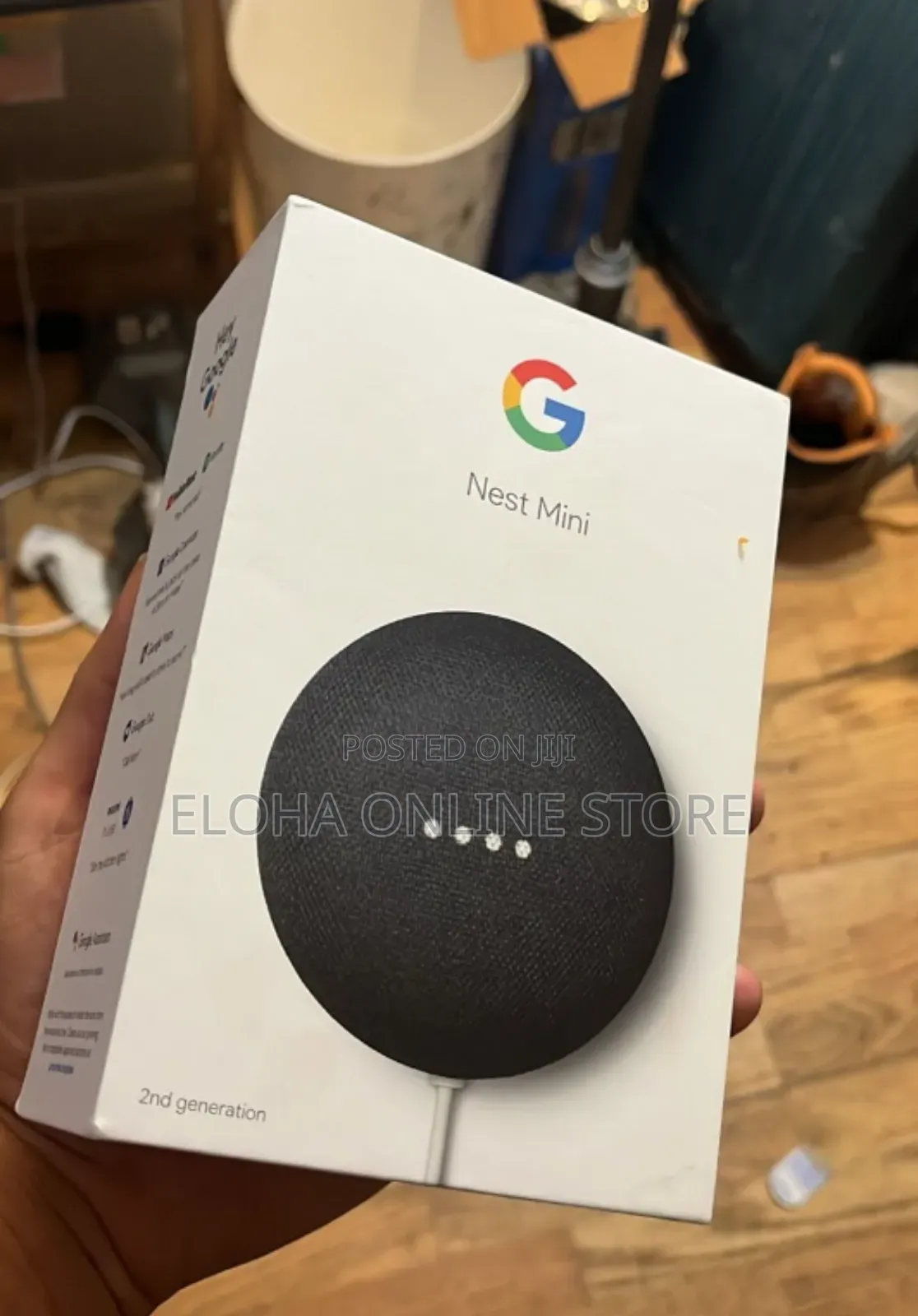 Google Nest Mini 2nd Generation Smart Speaker With Google Assistant