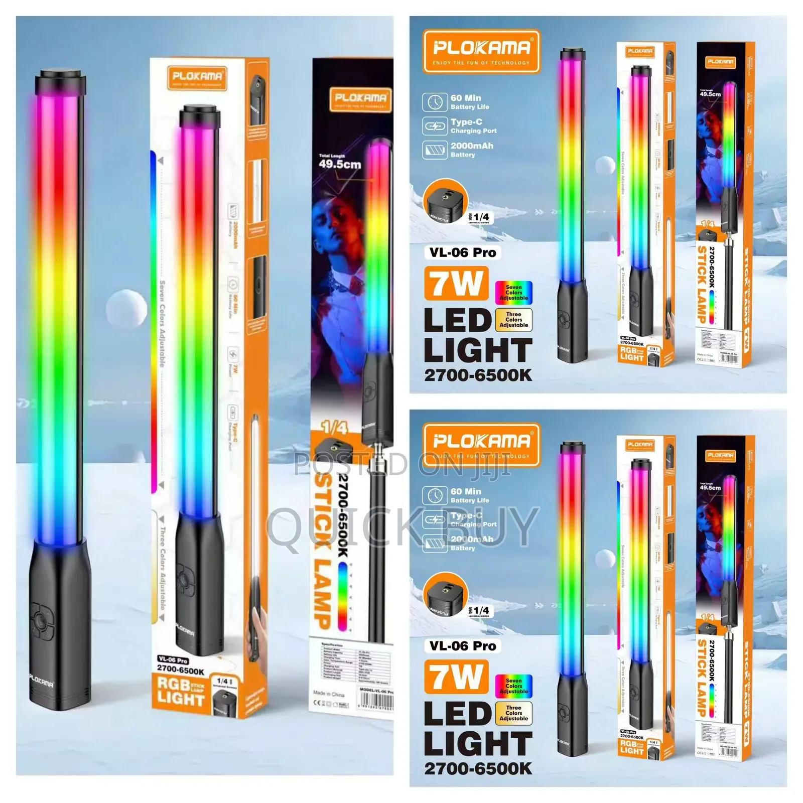 Plokama Vl-06 Pro RGB Stick Lamp