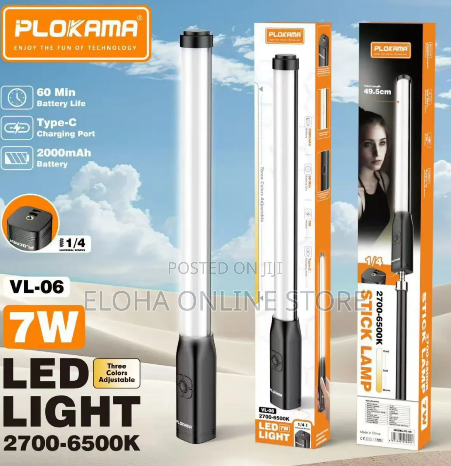 Plokama Vl-06 Pro RGB Stick Lamp