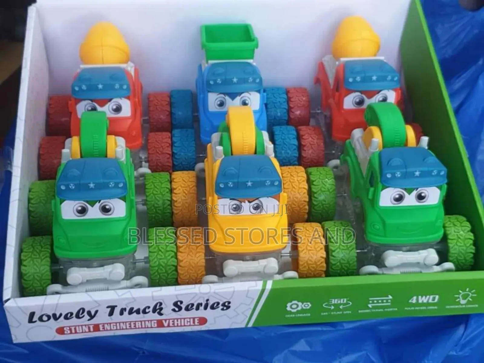 Kids 6pc Toy Cars