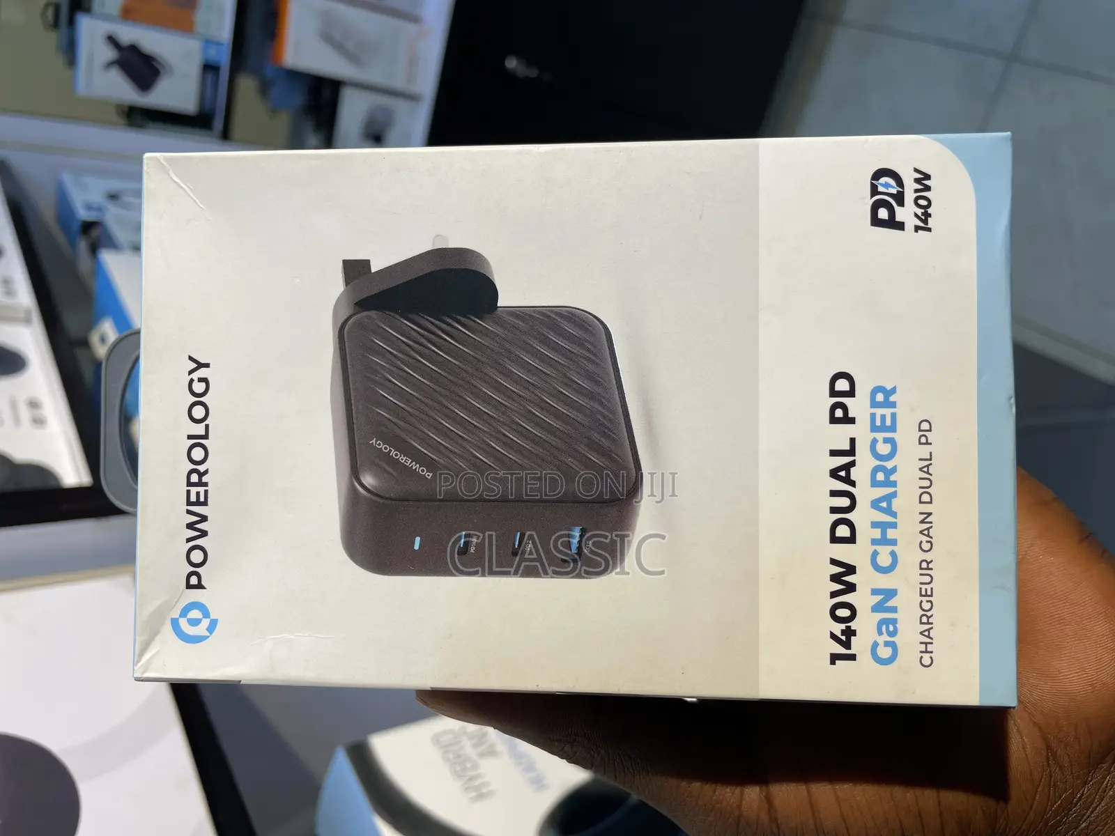 Powerology 140w Dual Pd Gan Charger