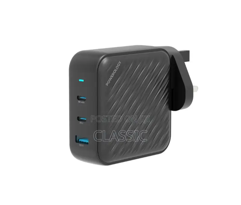 Powerology 140w Dual Pd Gan Charger