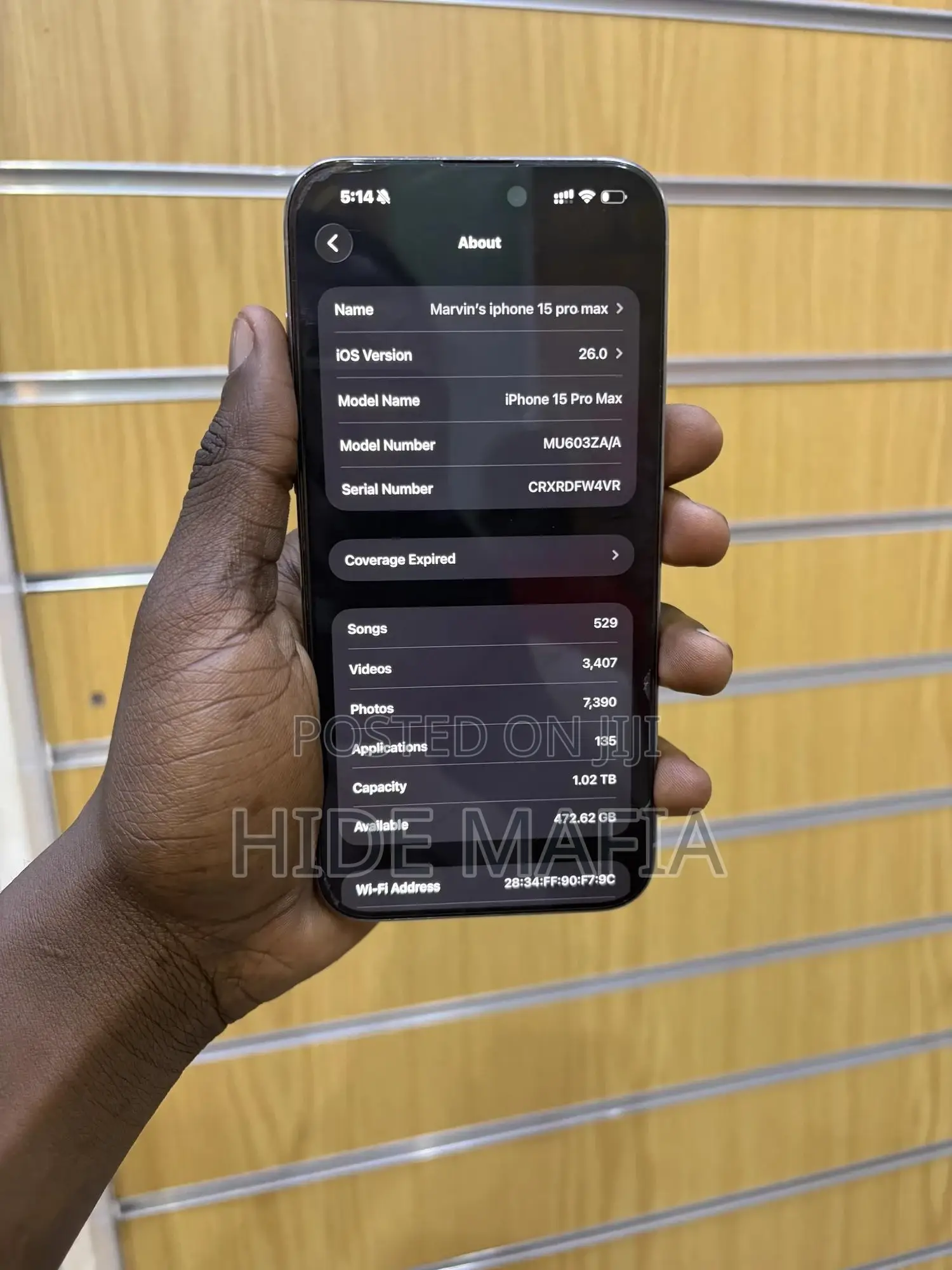Apple iPhone 15 Pro Max 1 TB Gray