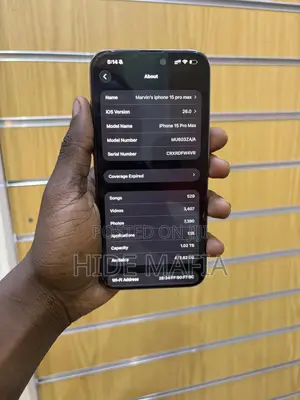 Apple iPhone 15 Pro Max 1 TB Gray