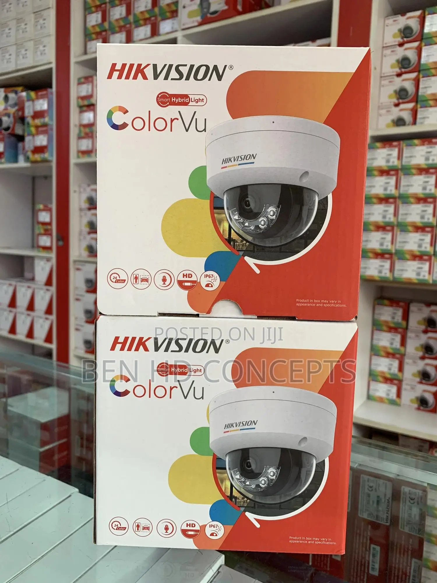 CCTV Camera Ip 4mp Colorvu Turret