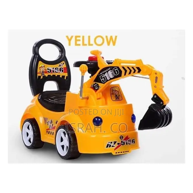 Kids Ride on Crane Push Baby Car