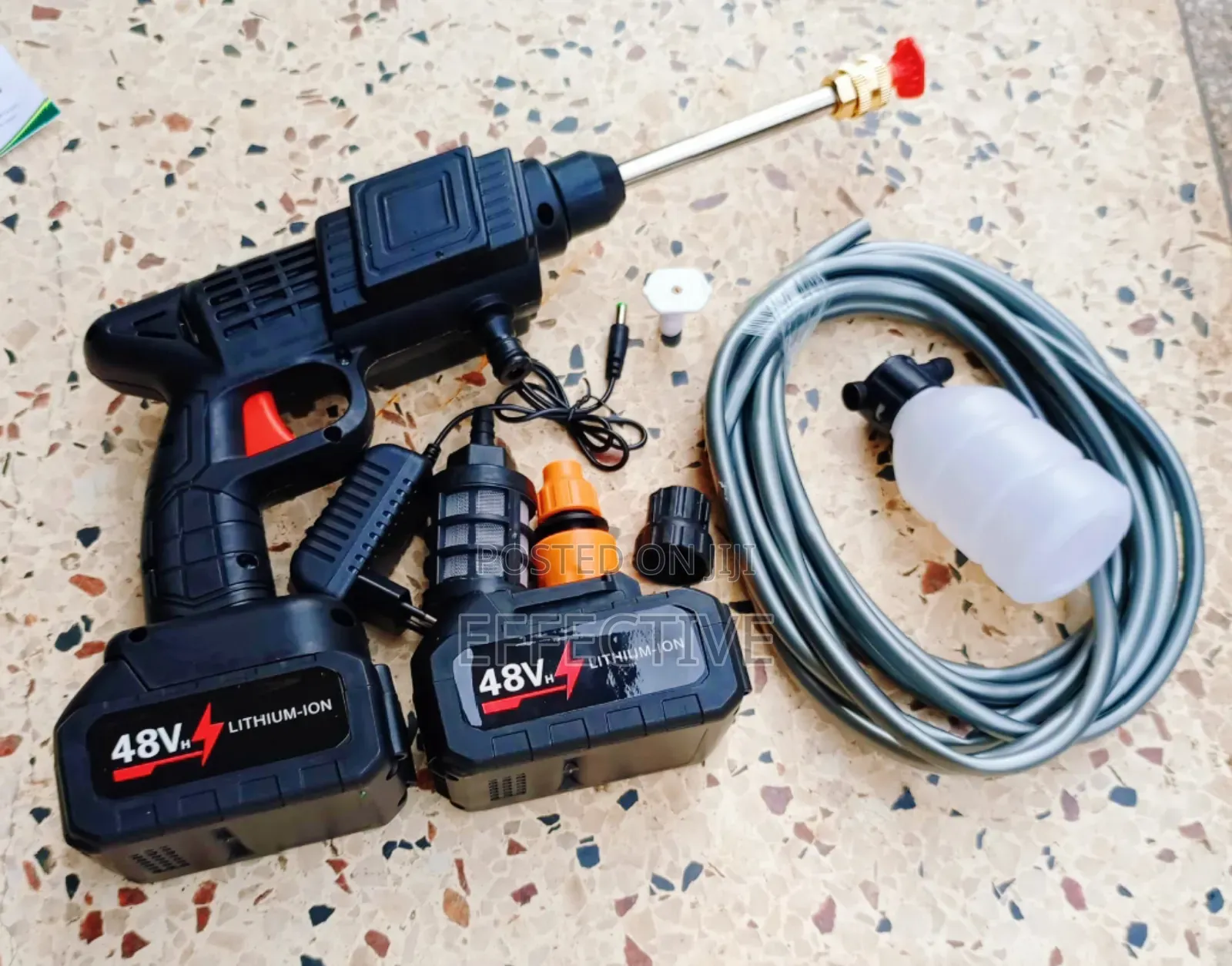 Portable Cordless High-Pressure Washer