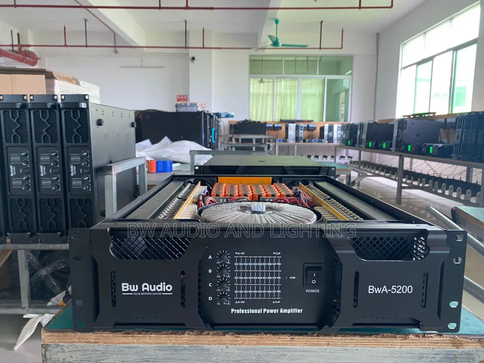 4channel Bwa5200 Power Amplifiers 10000w