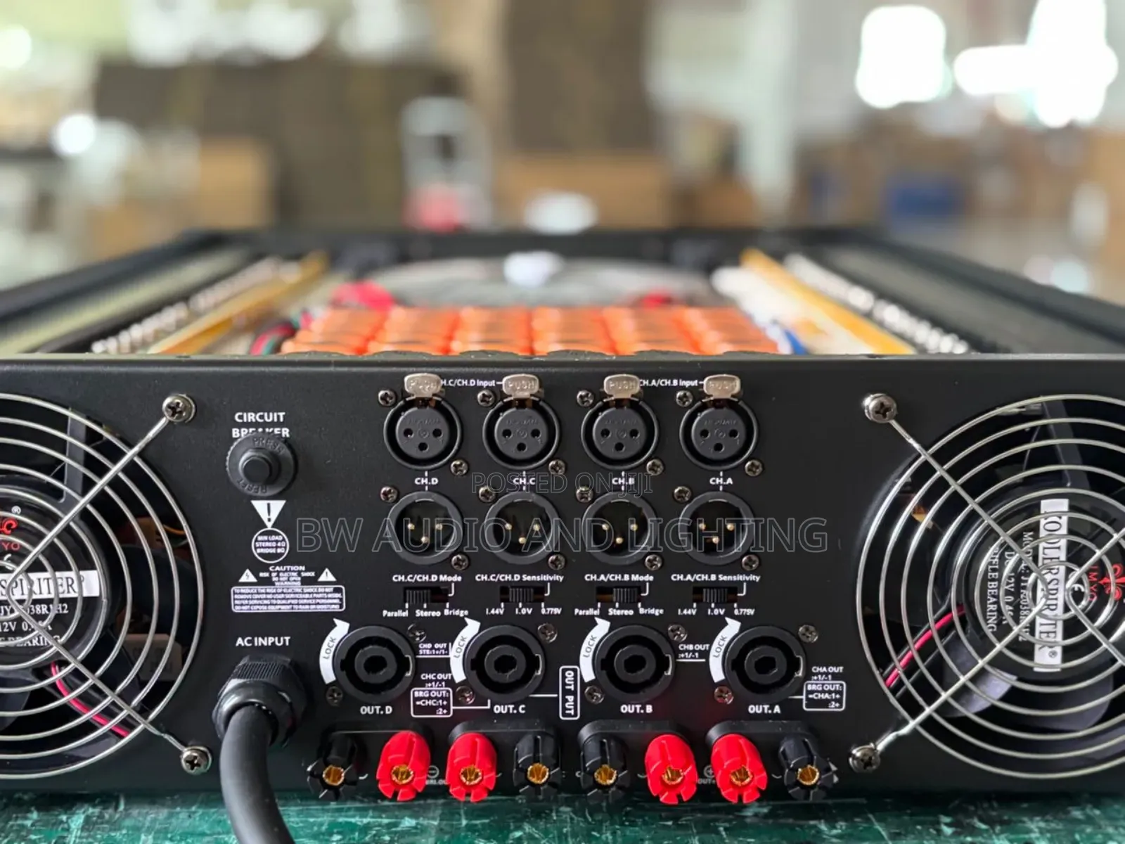 4channel Bwa5200 Power Amplifiers 10000w