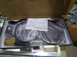 Singing Live Sound Card With a Professional Condenser Microphone
